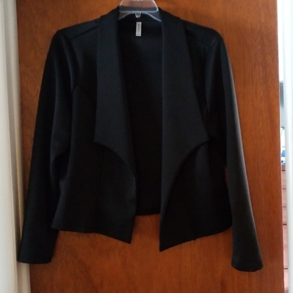 Open face blazer